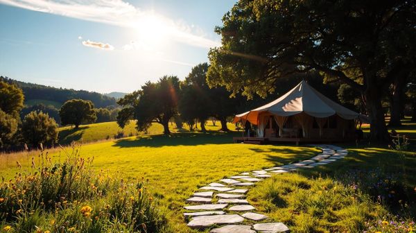 Séjournez au camping Les Ranchisses en Ardèche : le luxe nature