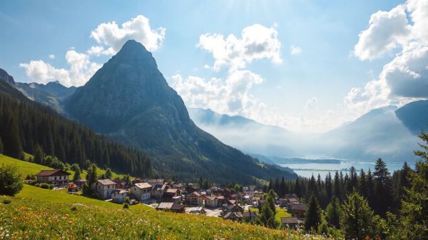 Top locations de vacances d'été pour explorer les Alpes